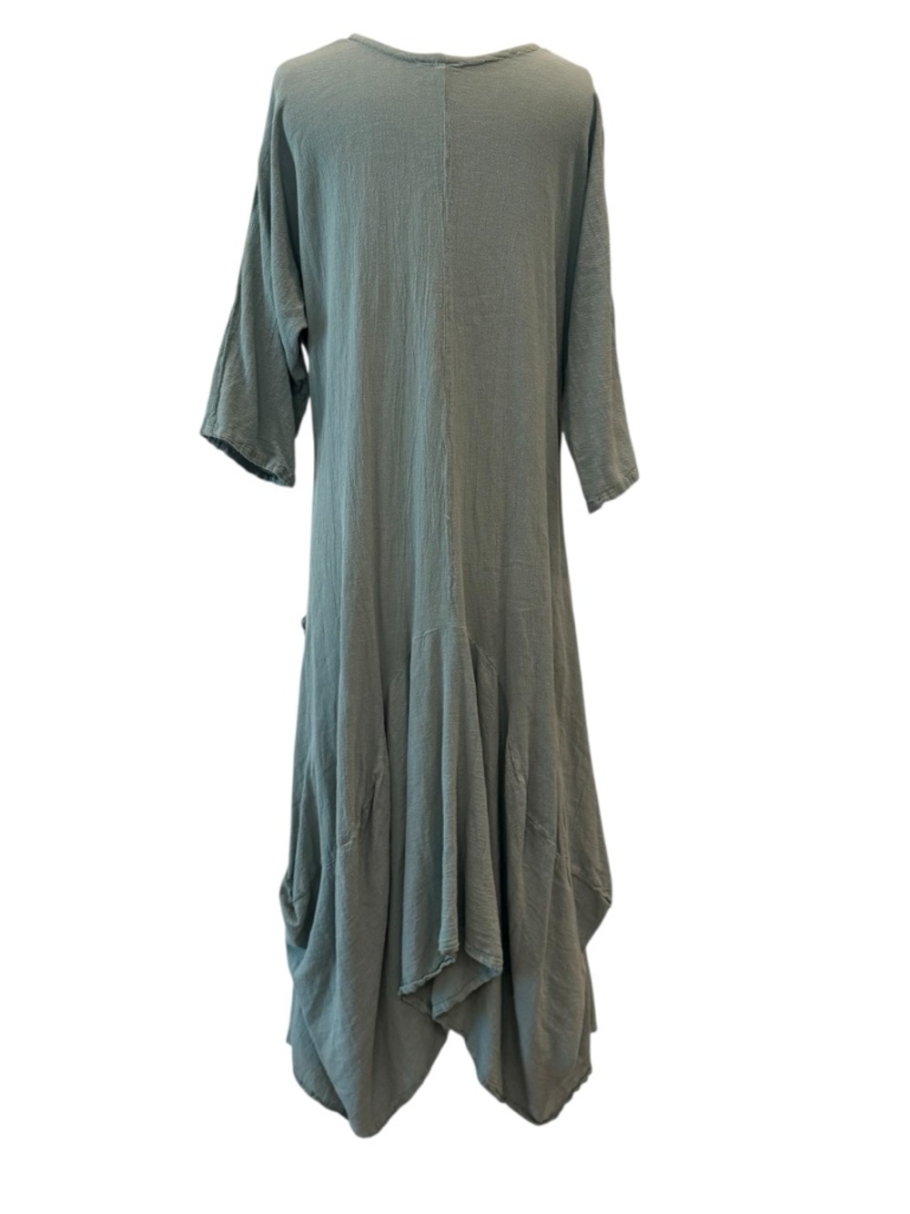 Oh my Gauze Shepard cotton gauze Lagenlook midi dress - Picture 4 of 14